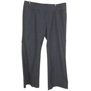 Cleo Denim Look Wide Leg Pants Size L